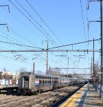 An extra Viewliner III behind the Baggage Car brings up the rear of Amtrak Train # 98